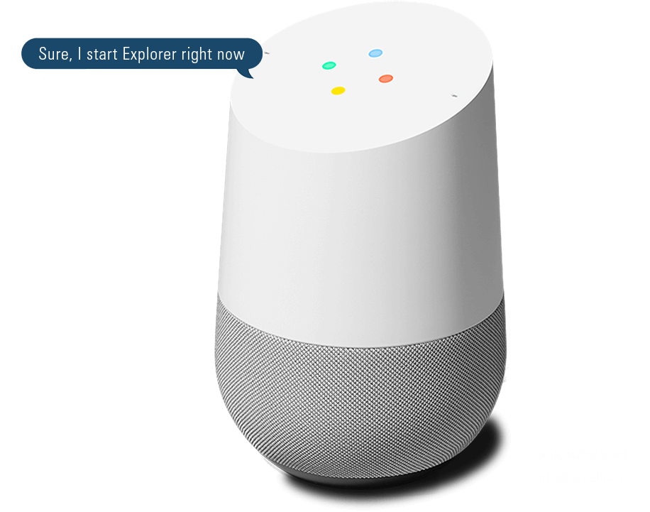 Google Assistant visual